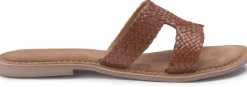 Sandalen|Pantoletten|Horsch Schuhe Pantolette in Untergrößen Braun