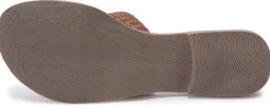 Sandalen|Pantoletten|Horsch Schuhe Pantolette in Untergrößen Braun