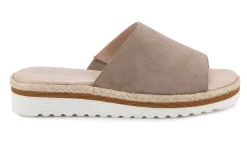 Sandalen|Pantoletten|Horsch Schuhe Pantolette in Untergrößen Beige