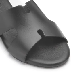 Sandalen|Pantoletten|Horsch Schuhe Pantolette in Untergrößen Schwarz