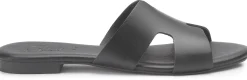Sandalen|Pantoletten|Horsch Schuhe Pantolette in Untergrößen Schwarz