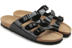Sandalen|Pantoletten|Horsch Schuhe Pantolette in Untergrößen Schwarz