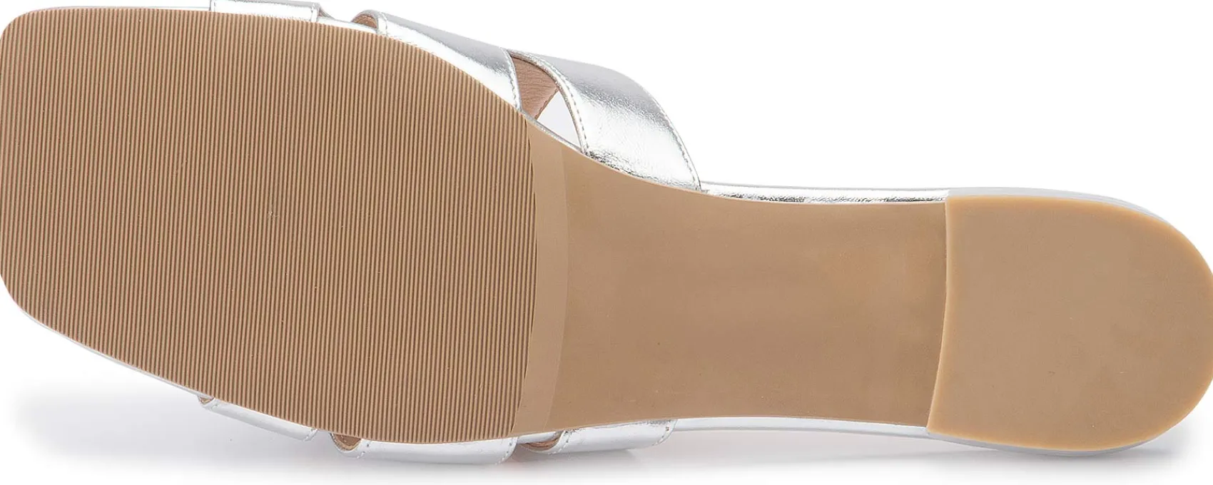 Sandalen|Pantoletten|Horsch Schuhe Pantolette in Untergrößen Silber