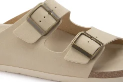 Sandalen|Pantoletten|Horsch Schuhe Pantolette in Untergrößen Beige