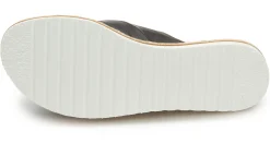 Sandalen|Pantoletten|Horsch Schuhe Pantolette in Untergrößen Schwarz