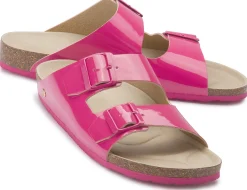Sandalen|Pantoletten|Horsch Schuhe Pantolette in Untergrößen Pink