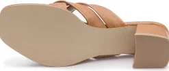 Sandalen|Pantoletten|Horsch Schuhe Pantolette in Untergrößen Braun