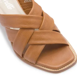 Sandalen|Pantoletten|Horsch Schuhe Pantolette in Untergrößen Braun