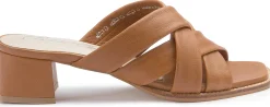 Sandalen|Pantoletten|Horsch Schuhe Pantolette in Untergrößen Braun