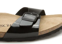 Sandalen|Pantoletten|Horsch Schuhe Pantolette in Untergrößen Schwarz