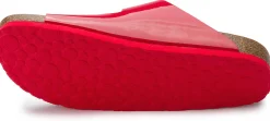 Sandalen|Pantoletten|Horsch Schuhe Pantolette in Untergrößen Rot
