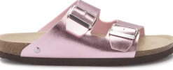 Sandalen|Pantoletten|Horsch Schuhe Pantolette in Untergrößen Rosa
