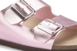 Sandalen|Pantoletten|Horsch Schuhe Pantolette in Untergrößen Rosa