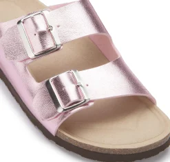 Sandalen|Pantoletten|Horsch Schuhe Pantolette in Untergrößen Rosa