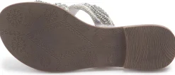 Sandalen|Pantoletten|Horsch Schuhe Pantolette in Untergrößen Weiß
