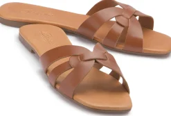 Sandalen|Pantoletten|Horsch Schuhe Pantolette in Untergrößen Braun