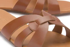 Sandalen|Pantoletten|Horsch Schuhe Pantolette in Untergrößen Braun