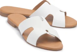 Sandalen|Pantoletten|Horsch Schuhe Pantolette in Untergrößen Weiß