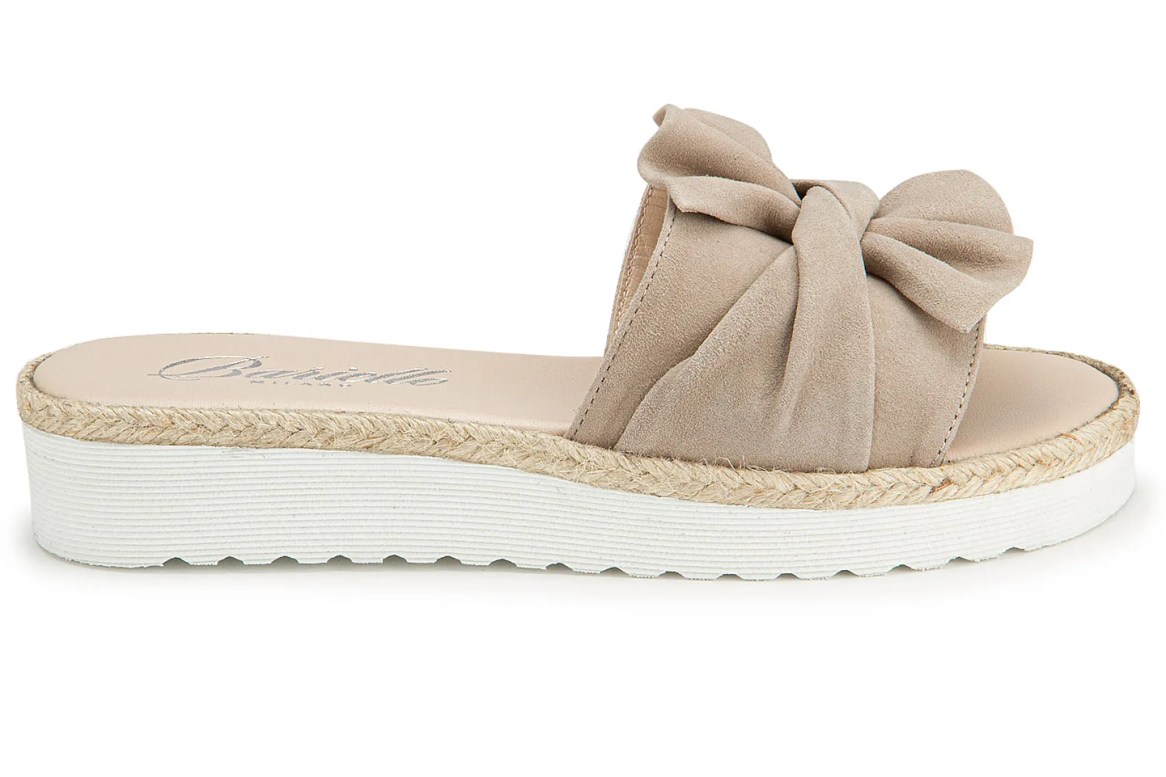 Sandalen|Pantoletten|Horsch Schuhe Pantolette in Untergrößen Beige