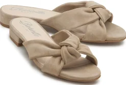 Sandalen|Pantoletten|Horsch Schuhe Pantolette in Untergrößen Beige