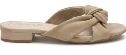 Sandalen|Pantoletten|Horsch Schuhe Pantolette in Untergrößen Beige