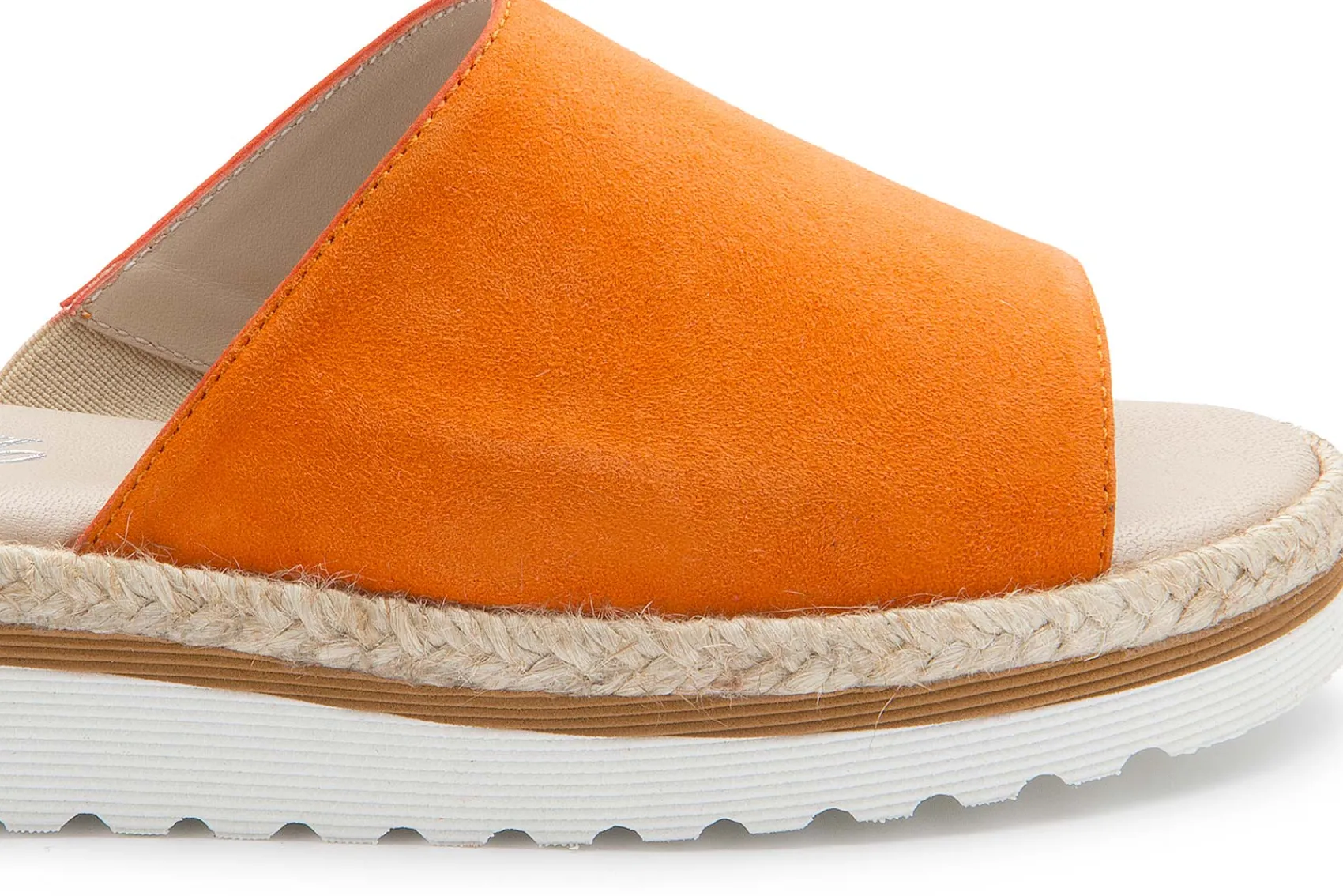 Sandalen|Pantoletten|Horsch Schuhe Pantolette in Untergrößen Orange