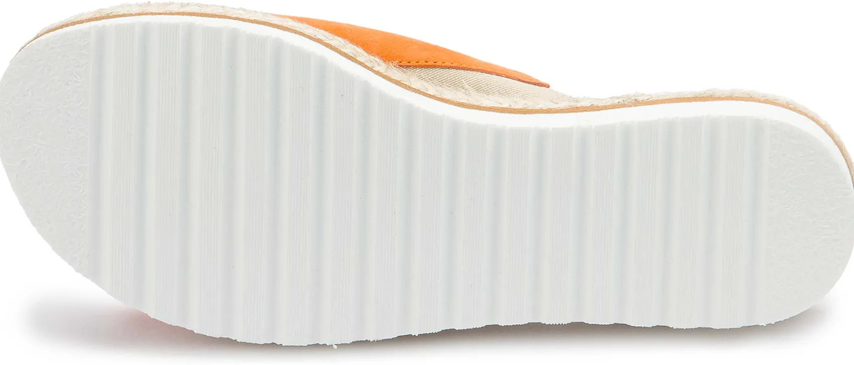 Sandalen|Pantoletten|Horsch Schuhe Pantolette in Untergrößen Orange