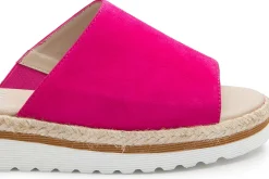 Sandalen|Pantoletten|Horsch Schuhe Pantolette in Untergrößen Pink