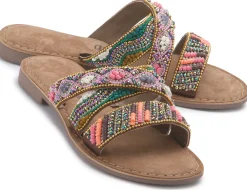 Sandalen|Pantoletten|Horsch Schuhe Pantolette in Untergrößen Multicolor
