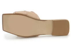 Sandalen|Pantoletten|Horsch Schuhe Pantolette in Untergrößen Beige