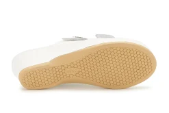 Sandalen|Pantoletten|Horsch Schuhe Pantolette in Untergrößen Weiß