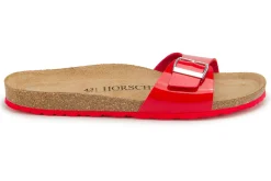 Sandalen|Pantoletten|Horsch Schuhe Pantolette in Untergrößen Rot