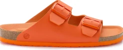 Sandalen|Pantoletten|Horsch Schuhe Pantolette in Untergrößen Orange