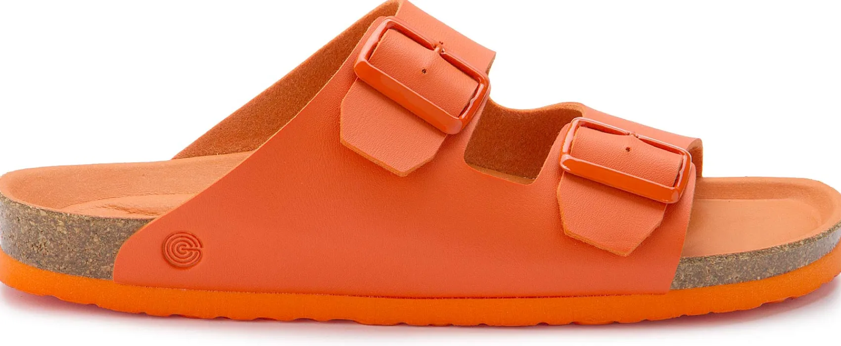 Sandalen|Pantoletten|Horsch Schuhe Pantolette in Untergrößen Orange