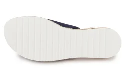 Sandalen|Pantoletten|Horsch Schuhe Pantolette in Untergrößen Blau