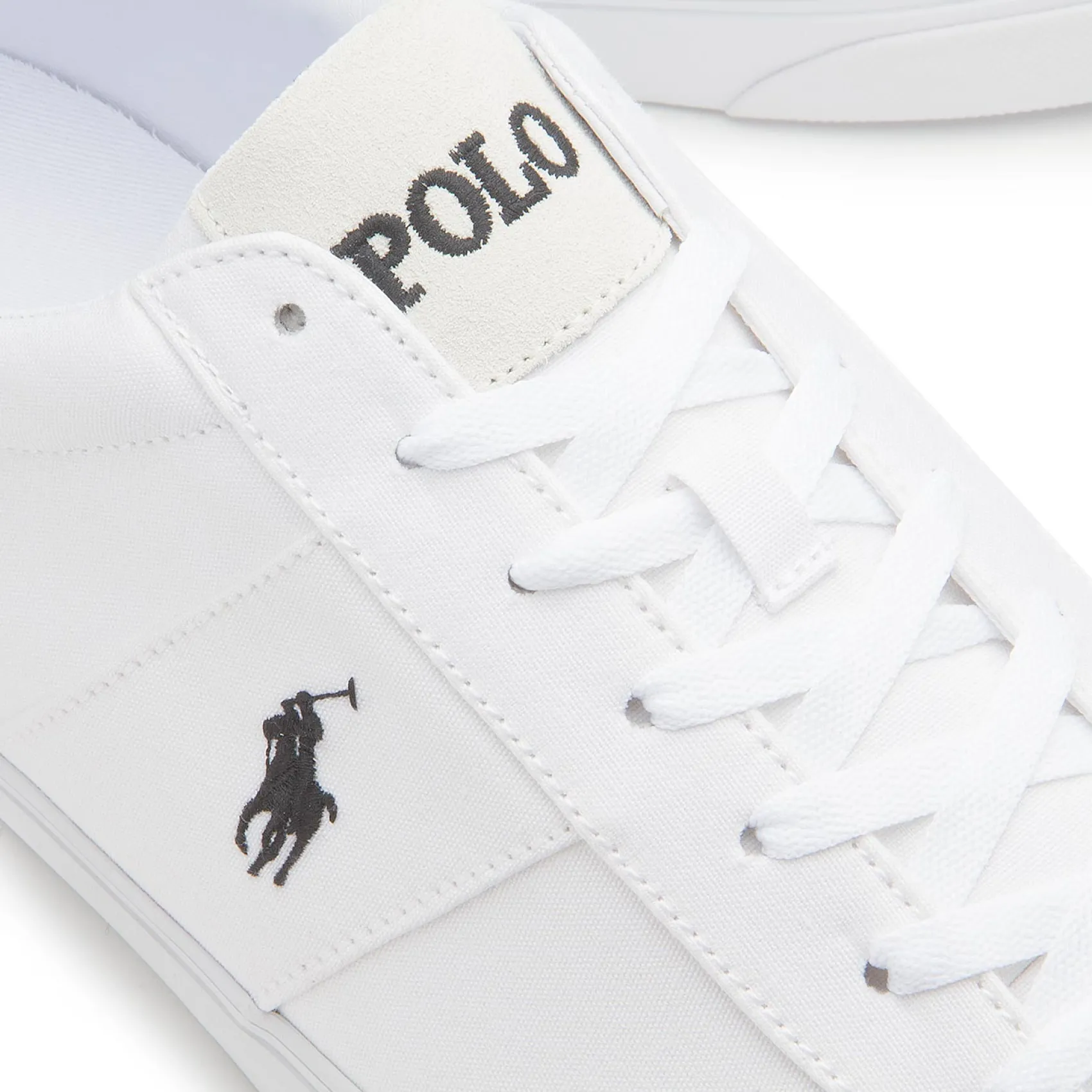 Sneaker|Schnürschuhe|Horsch Schuhe POLO Leinenschuh in Übergrößen Weiß