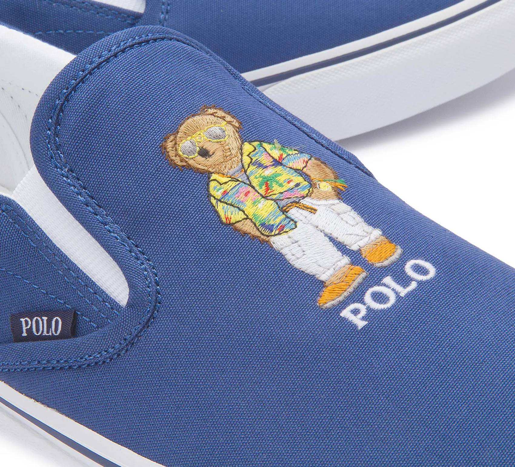 Sneaker|Slipper|Horsch Schuhe POLO Slipper in Übergrößen Blau