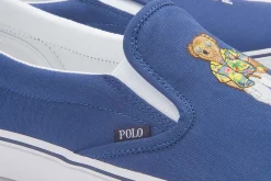 Sneaker|Slipper|Horsch Schuhe POLO Slipper in Übergrößen Blau