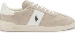 Sneaker|Schnürschuhe|Horsch Schuhe POLO Sneaker in Übergrößen Beige