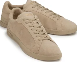 Sneaker|Schnürschuhe|Horsch Schuhe POLO Sneaker in Übergrößen Beige