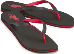 Sandalen|Horsch Schuhe POLO Zehentrenner in Übergrößen Schwarz