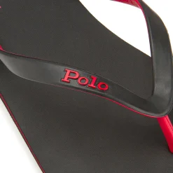 Sandalen|Horsch Schuhe POLO Zehentrenner in Übergrößen Schwarz