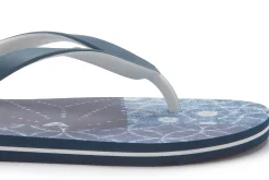 Sandalen|Horsch Schuhe POLO Zehentrenner in Übergrößen Blau