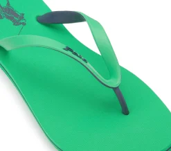 Sandalen|Horsch Schuhe POLO Zehentrenner in Übergrößen Grün