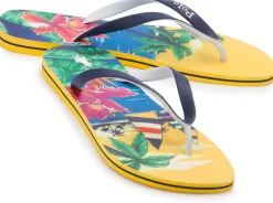 Sandalen|Horsch Schuhe POLO Zehentrenner in Übergrößen Multicolor