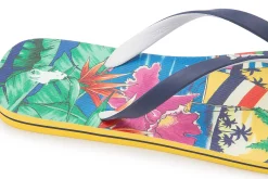 Sandalen|Horsch Schuhe POLO Zehentrenner in Übergrößen Multicolor