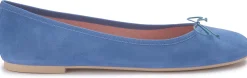 Ballerinas|Horsch Schuhe Pretty Ballerina in Übergrößen Blau