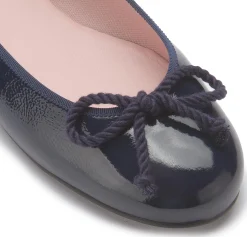 Ballerinas|Horsch Schuhe Pretty Ballerina in Übergrößen Blau