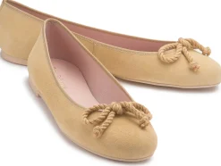 Ballerinas|Horsch Schuhe Pretty Ballerina in Übergrößen Beige
