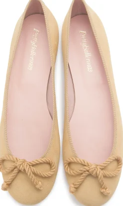 Ballerinas|Horsch Schuhe Pretty Ballerina in Übergrößen Beige